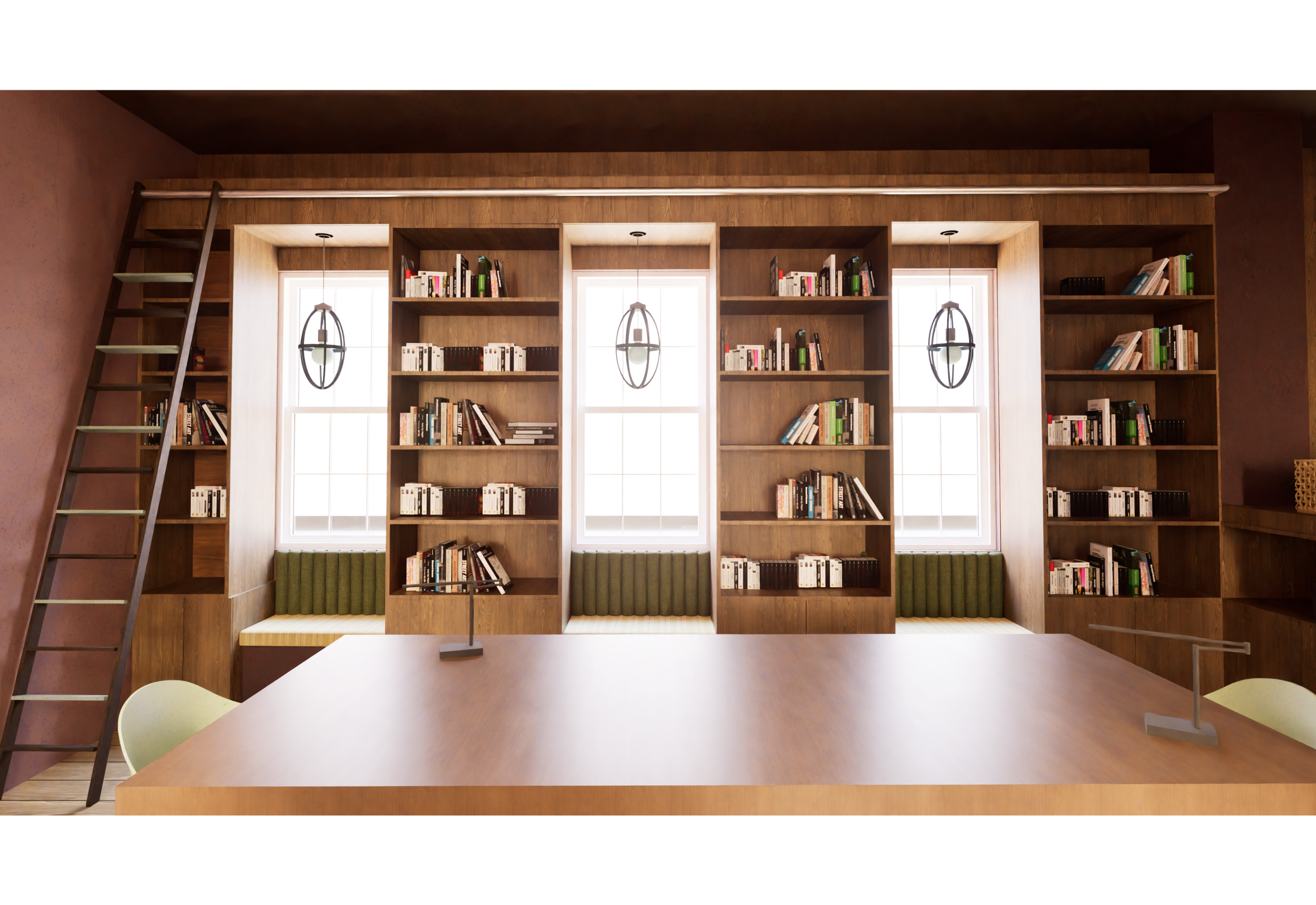 Library render 2